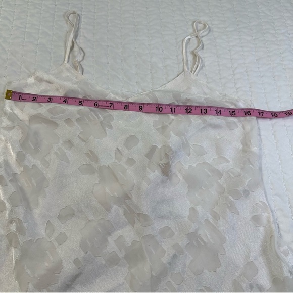 Victoria's Secret VTG 80s/90s Gold Label Slip Dress Lingerie Lace Bow Coquette - Picture 3 of 16